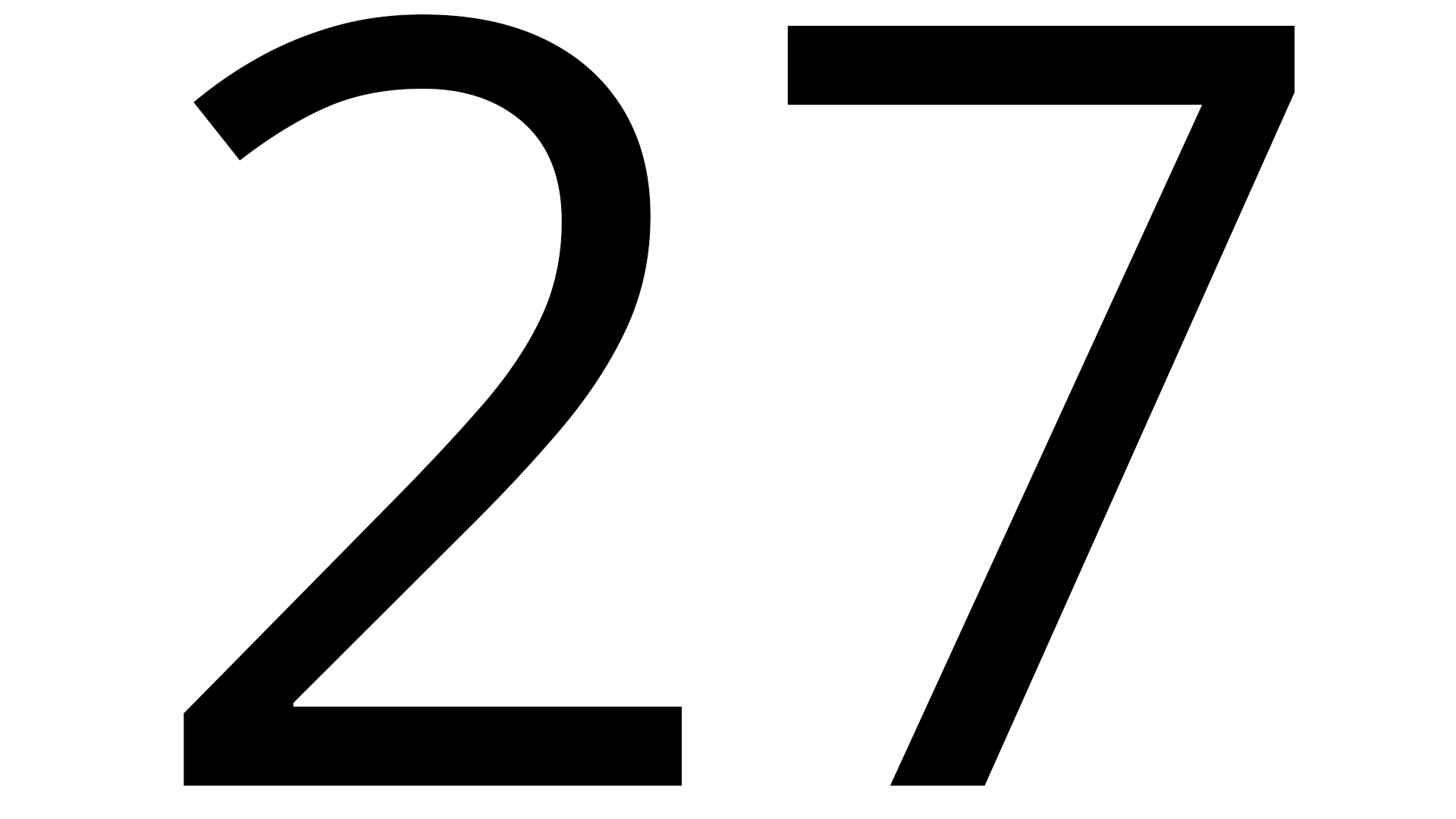 27 Jahre